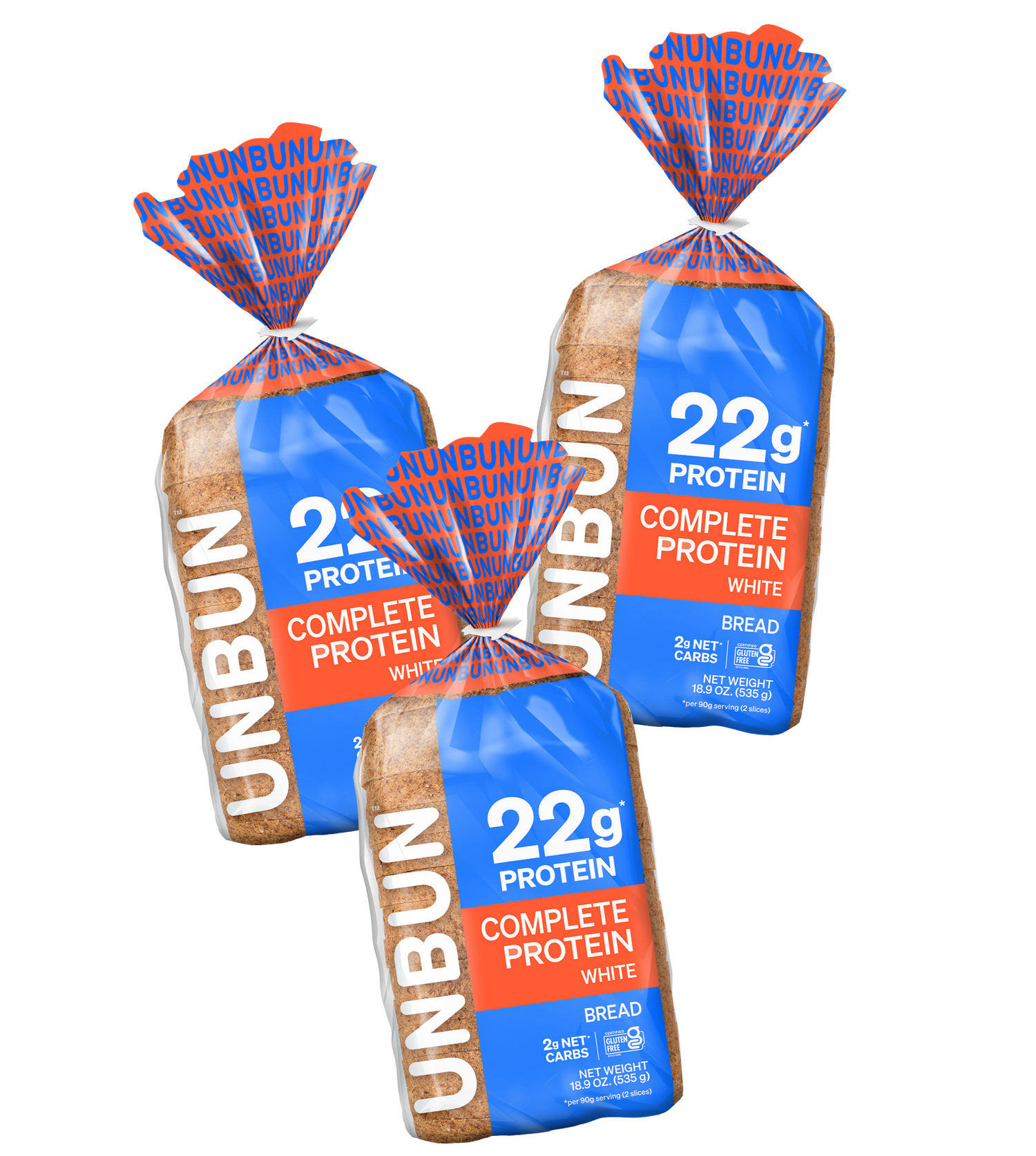 3-Pack Complete Protein Bread